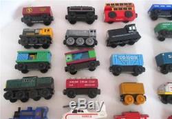 LOT of 50 Thomas the Tank Engine Wooden Pieces Trains Cars & Tenders