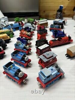 Large Diverse Lot Of 57 Thomas The Trains Wooden Railway Die-cast Trackmaster