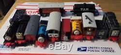 Large Lot of 43 ERTL Die Cast Thomas the Tank Engine Trains, Vehicles, & Pieces