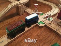 Learning Curve Thomas the Train Wooden Railway Deluxe Chocolate Factory Set RARE