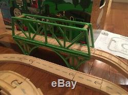 Learning Curve Thomas the Train Wooden Railway Deluxe Chocolate Factory Set RARE