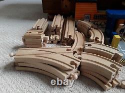Lg Lot Wooden IMAGINARIUM Railway Train Set Compatible With Thomas & Friends