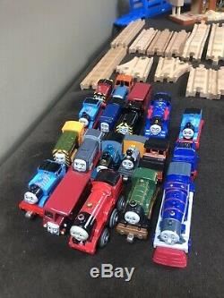 Lot Of 100 Vintage Thomas The Train and Friends Wooden & Die cast & Accessories