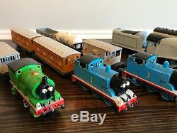 Lot Of 16 Used Bachmann HO Scale Trains Thomas The Tank Engines And Cars