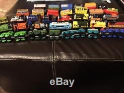 Lot Of 35 Train Cars Thomas & Friends Engines 2012 Gullane Limited Mattel Wooden