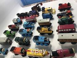 Lot Of 68 Thomas The Train Wooden Railways & Metal Diecast Trains & Vehicles