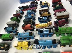Lot Of 68 Thomas The Train Wooden Railways & Metal Diecast Trains & Vehicles