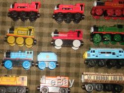 Lot Of 68 Thomas the Tank Engine-and Friends Wooden Trains- Rare / Vintage