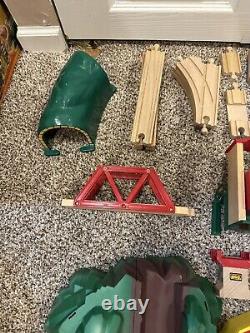 Lot Of Thomas The Train Engine 83 Track Pieces 38 Trains And Environmental Piece