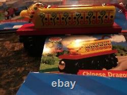 Lot Of Thomas the Tank Engine and Friends Wooden Trains in the box withcards