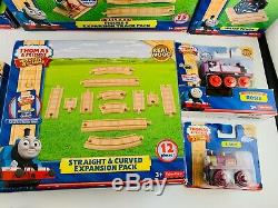 Lot of 10 Thomas & Friends Wooden Railway Sets Rare Collectible New In Boxes