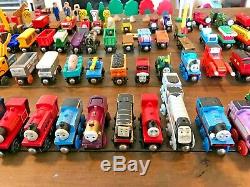 Lot of 149 Parts Thomas and Friends Tank Engine Wooden RARE Vintage
