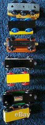 Lot of 150+ Thomas The Train Tank Engine Wooden Trains and Cars Bulk Tracks