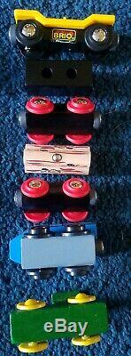 Lot of 150+ Thomas The Train Tank Engine Wooden Trains and Cars Bulk Tracks