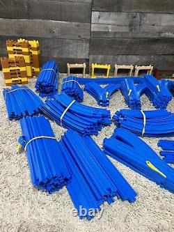 Lot of 180 Pieces Thomas The Tank Engine Trackmaster TOMY Blue Track