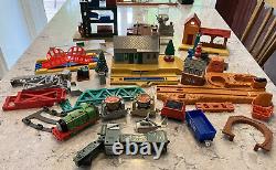 Lot of 197 Thomas The Tank Engine & Friends Train Trackmaster TOMY Blue Track