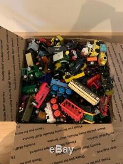 Lot of Thomas the Tank Engine and Friends Wooden Wood Trains 14lbs 100+ Pieces