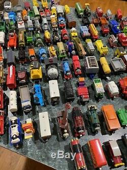 MASSIVE Lot Of 150+ Thomas The Train & Friends Wooden / Die Cast Trains / Cars