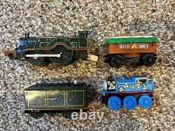 MASSIVE Thomas and Friends Wooden Railroad, Engines, Accessory Lot 120+ Pieces