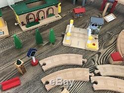 MASSIVE Wooden Train Railway Bundle, Thomas Tank Engine, Brio, ELC, Trains, Track