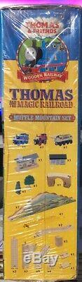 Magic Railroad Muffle Mountain Set Thomas The Tank Engine Wooden Train Nib