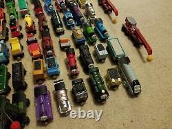 Massive 100+ Thomas the Train Trains & Cars Mostly Wooden Y528