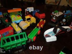 Mixed Lot of Thomas the Train & Friends Wooden/Diecast Train Figures & Cars 80+
