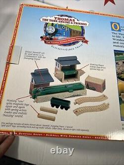 NEW Thomas & Friends / Sodor / Sawmill With Dumping Depot / RARE WOOD