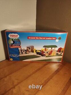 NEW Thomas & Friends Wooden Railway Around the Barrel Loader Set