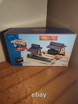 NEW Thomas & Friends Wooden Railway Sawmill with Dumping Depot Destination