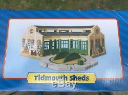 NEW Thomas & Friends Wooden Railway Train TIDMOUTH SHEDS Learning Curve New