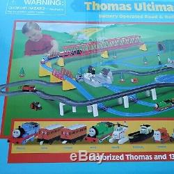 NEW! Tomy Thomas the Train Ultimate Set Motorized Road & Rail system 147 Pieces