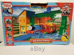 NEWithOPEN BOX! Thomas & Friends Spin & Fix Thomas at the Sodor Steamworks Set