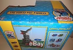 (NEWithSEALED) Thomas & Friends Die Cast Cranky the Crane Set 13 Piece Set withtrack