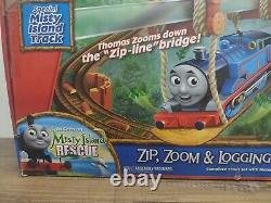 NOB Thomas & Friends Zip, Zoom & Logging Adventure Complete withMotorized Engine