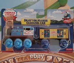 New In The Box Thomas & Friends Wooden Railway Drayton Manor Carousel Car