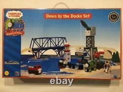 New Thomas Wooden Railway Down By The Docks Set Lc99533 Retired