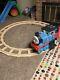 Peg Perego Thomas the Train Tank Engine Ride On Tracks, Charger, & NEW Battery