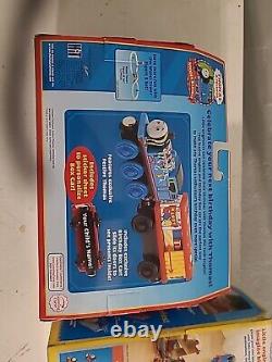 Percy Takes a Plunge Thomas & Friends Take Along Deluxe Play Scene + Box Car