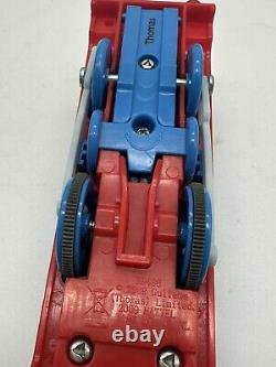 RARE Thomas & Friends Train Action Canyon Trackmaster With4 Trains & Cars COMPLETE