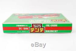 Rare Nomura Toy Tente Large Fire Engine Set Tc-201 Management 44955814