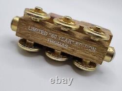 Rare Wooden Thomas 60th anniversary Gold Thomas ToysRUs Thomas & Friends used