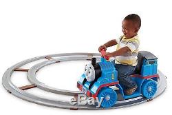 Ride On Train with Track For Kids Thomas the Tank Engine Toddler Toy Battery