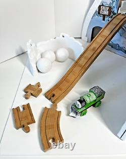 Rumble & Race Mountain Set With Percy Thomas and Friends Wooden Railway Works