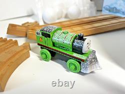 Rumble & Race Mountain Set With Percy Thomas and Friends Wooden Railway Works