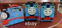 Set Of 51 Thomas The Train Die Cast Magnetic With 3 Carrying Cases