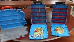 Set Of 51 Thomas The Train Die Cast Magnetic With 3 Carrying Cases