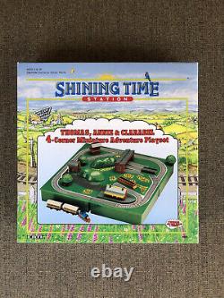 Shining Time Station Thomas Annie Clarabel 4 Corner Miniature Adventure Set NOS