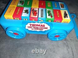 Shining Time THOMAS THE TANK ENGINE Pull Along Wagon VERY RARE New with Box