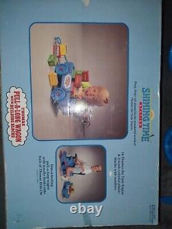 Shining Time THOMAS THE TANK ENGINE Pull Along Wagon VERY RARE New with Box